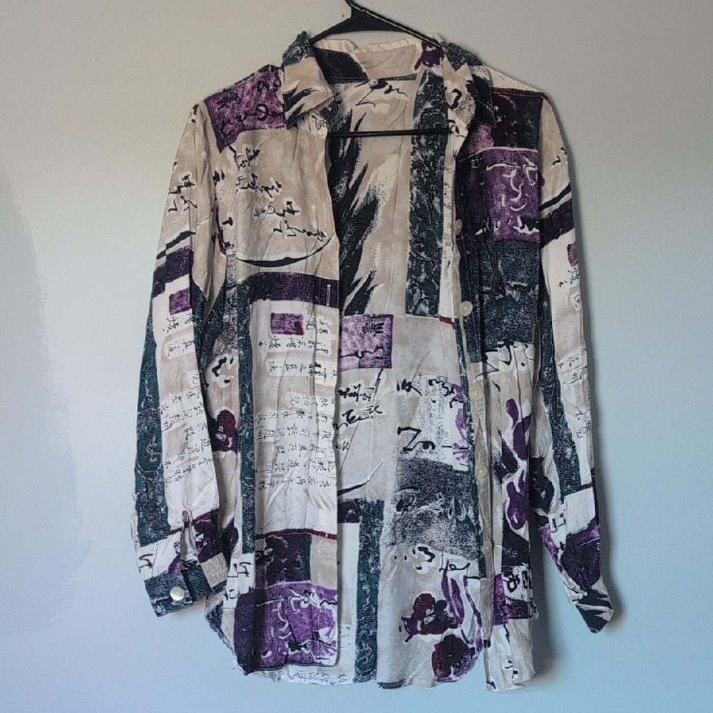 Abstract Print Women's Top